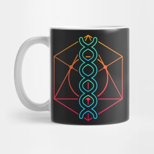 Sacred Geometry – DNA EDM Rave Mug